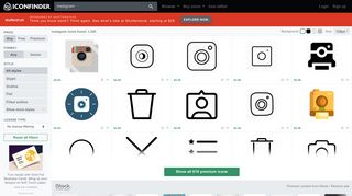 
                            5. Instagram icons - 1,139 free & premium icons on Iconfinder