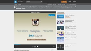 
                            9. Instagram instatrain - SlideShare