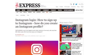 
                            6. Instagram login: How to sign up to Instagram - how do you create an ...