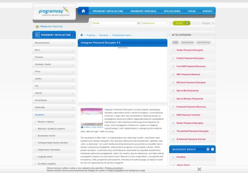 
                            13. Instagram Password Decryptor 5.1 download - Programy & Spolszczenia