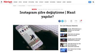 
                            7. Instagram şifre değiştirme | Nasıl yapılır? - Teknoloji Haberleri - Hürriyet