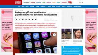 
                            10. Instagram şifremi unuttum nasıl yenileyebilirim? İnstagram şifre ...