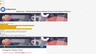
                            3. Instagram Sorunsuz Takipçi Scripti [LOGİN Sorunsuz + ... - Script Yuvası
