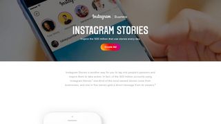 
                            4. Instagram Stories Ads | Instagram for Business
