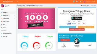 
                            7. İnstagram Takipçi hilesi