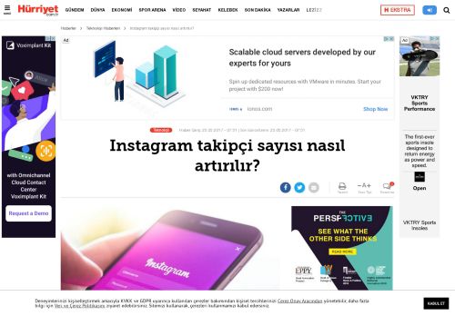 
                            11. Instagram takipçi sayısı nasıl artırılır? - Teknoloji Haberleri - Hürriyet