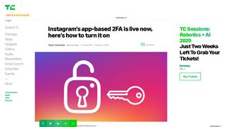 
                            6. Instagram's app-based 2FA is live now, here's how to turn it on ...