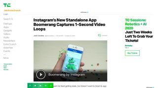 
                            13. Instagram's New Standalone App Boomerang Captures 1-Second ...