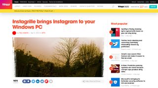 
                            8. Instagrille Brings Instagram to Your Windows PC - TNW