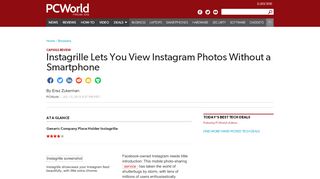 
                            10. Instagrille Lets You View Instagram Photos Without a Smartphone ...