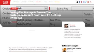 
                            11. Instagrille: Manage & Browse Your Instagram Account From Your PC ...