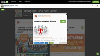 
                            2. Instahoot - instagram auto liker | Instagram Ti... - Scoop.it