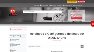 
                            9. Instalação e Configuração do Roteador DIR610 D-Link - Lojamundi