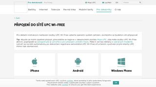 
                            4. Instalace Wi-Free - UPC