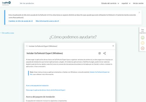 
                            1. Instalar GoToAssist Expert (Windows) - LogMeIn Support