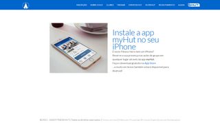 
                            5. Instale a app myHut no seu iPhone - Fitness Hut