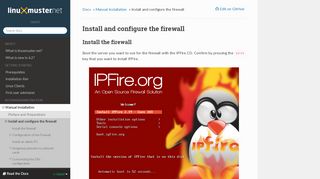 
                            8. Install and configure the firewall — linuxmuster.net 6.2.0 documentation