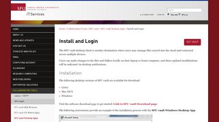 
                            10. Install and Login - IT Services - Simon Fraser University