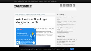 
                            9. Install and Use Slim Login Manager in Ubuntu | UbuntuHandbook