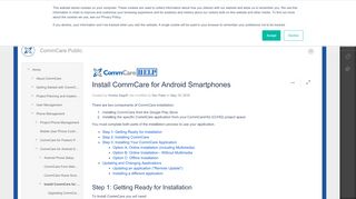 
                            2. Install CommCare for Android Smartphones - CommCare Public ...