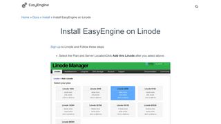 
                            11. Install EasyEngine on Linode