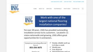 
                            4. Install for USIG | US Installation Group