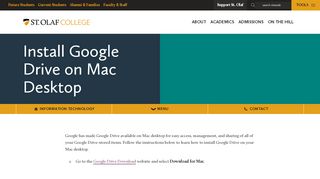 
                            13. Install Google Drive on Mac Desktop – Information Technology