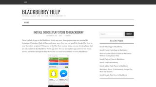 
                            4. Install Google Play Store to BlackBerry | BlackBerry Help