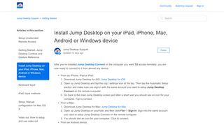
                            13. Install Jump Desktop on your iPad, iPhone, Mac, Android or Windows ...