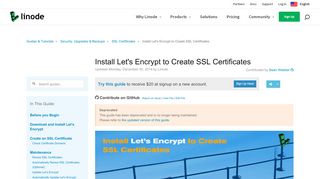 
                            9. Install Let's Encrypt to Create SSL Certificates - Linode