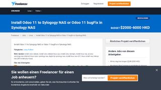 
                            12. Install Odoo 11 to Sylogogy NAS or Odoo 11 bugFix in Synology NAS ...