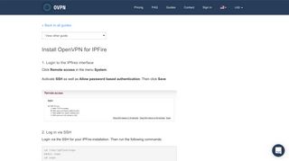 
                            11. Install OpenVPN on IPFire | OVPN.com