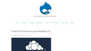 
                            12. Install OwnCloud on your Raspberry Pi | Page 6 | samhobbs.co.uk