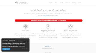 
                            6. Install OwnSpy on your iPhone or iPad - OwnSpy.com