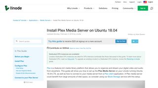 
                            9. Install Plex Media Server on Ubuntu 18.04 - Linode