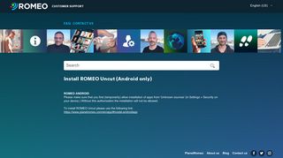 
                            1. Install ROMEO Uncut (Android only) – PlanetRomeo Support