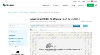 
                            12. Install SquirrelMail on Ubuntu 16.04 or Debian 8 - Linode
