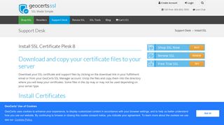 
                            12. Install SSL Certificate Plesk 8 - GeoCerts SSL