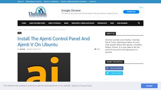 
                            8. Install The Ajenti Control Panel And Ajenti V On Ubuntu | Unixmen