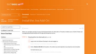 
                            12. Install the Jive Add-On - Palo Alto Networks