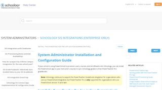 
                            13. Install the PowerTeacher Pro App (System Administrators ...