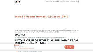 
                            5. Install & Update from rel. 9.1.0 to rel. 9.9.X | Oplon – Serve, preserve ...