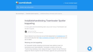 
                            6. Installatiehandleiding Teamleader MailPlus koppeling | Combidesk ...