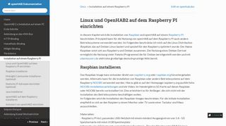 
                            11. Installation auf einem Raspberry PI - openHAB Dokumentation