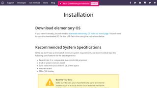 
                            1. Installation - Elementary OS