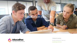 
                            5. Installation et accès | educadhoc