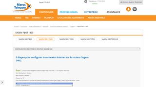 
                            4. Installation et configuration internet sur le routeur ... - Maroc ...