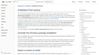 
                            13. Installation from source | GitLab