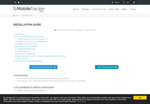 
                            10. Installation Guide | Mobile Tracker Free