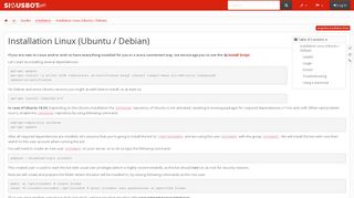 
                            1. Installation Linux (Ubuntu / Debian) [SinusBot Wiki]